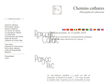 Tablet Screenshot of chemins-cathares.eu